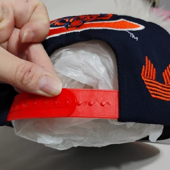 RARE! Bears Vintage Embroidered Logo Snap Back Cap 100% Wool (Office)
